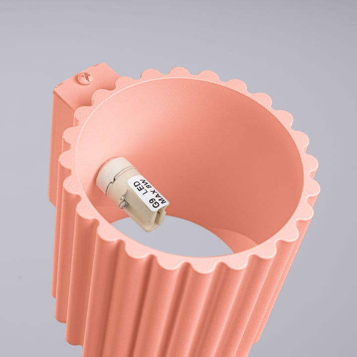 Lampa de perete AURA peach G9