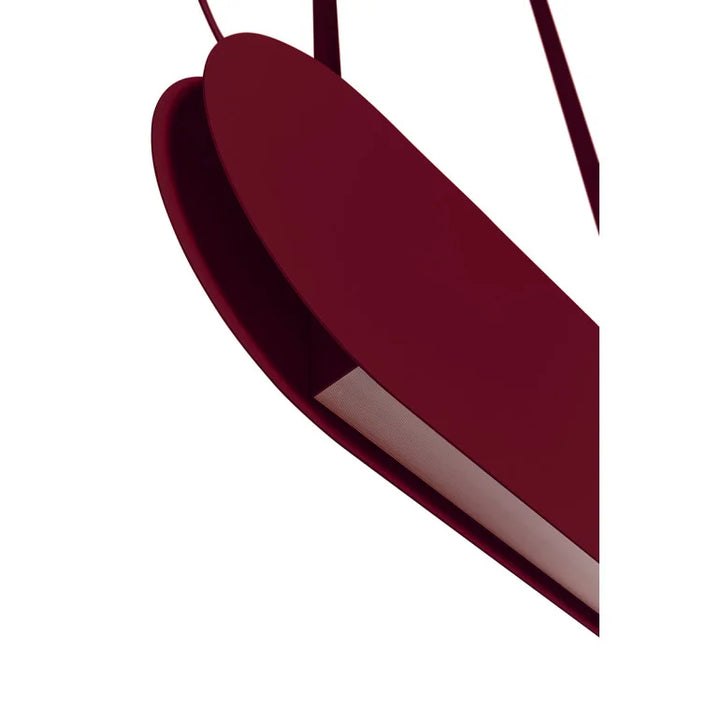 Lustra suspendata masa dining Malumi A Burgundy Ummo