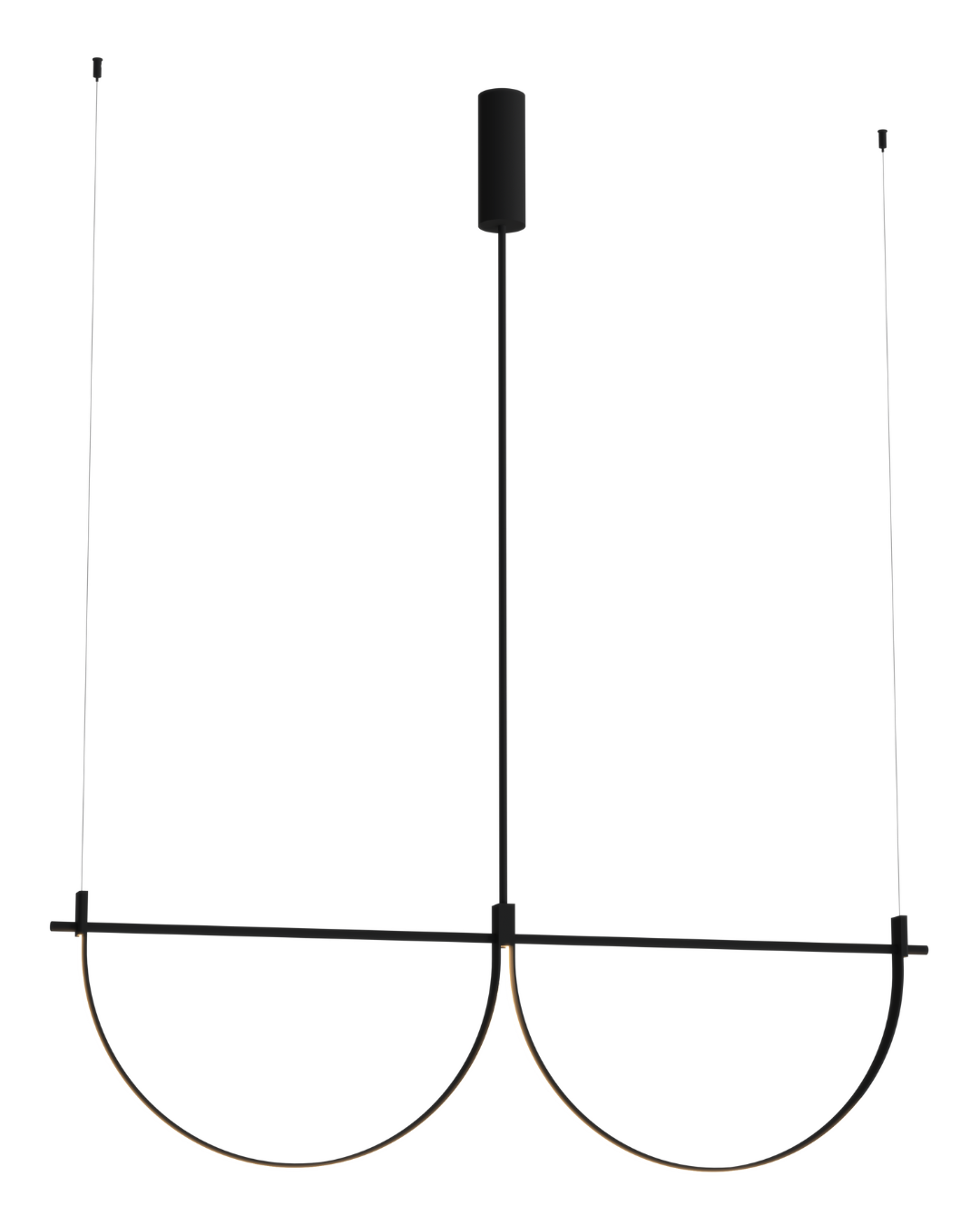 Lustra suspendata VICTORIA 40W Negru MAXLIGHT P0688