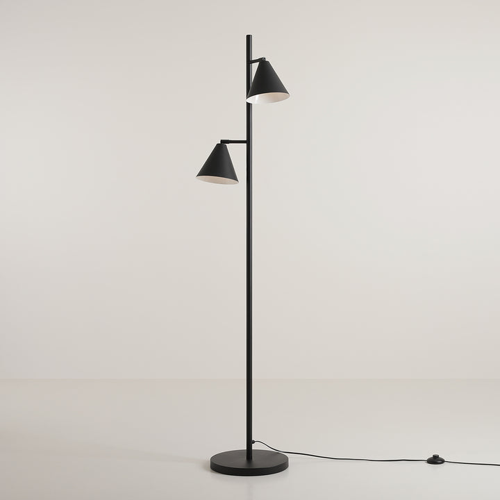 Lampa de podea FORM 2 BLACK