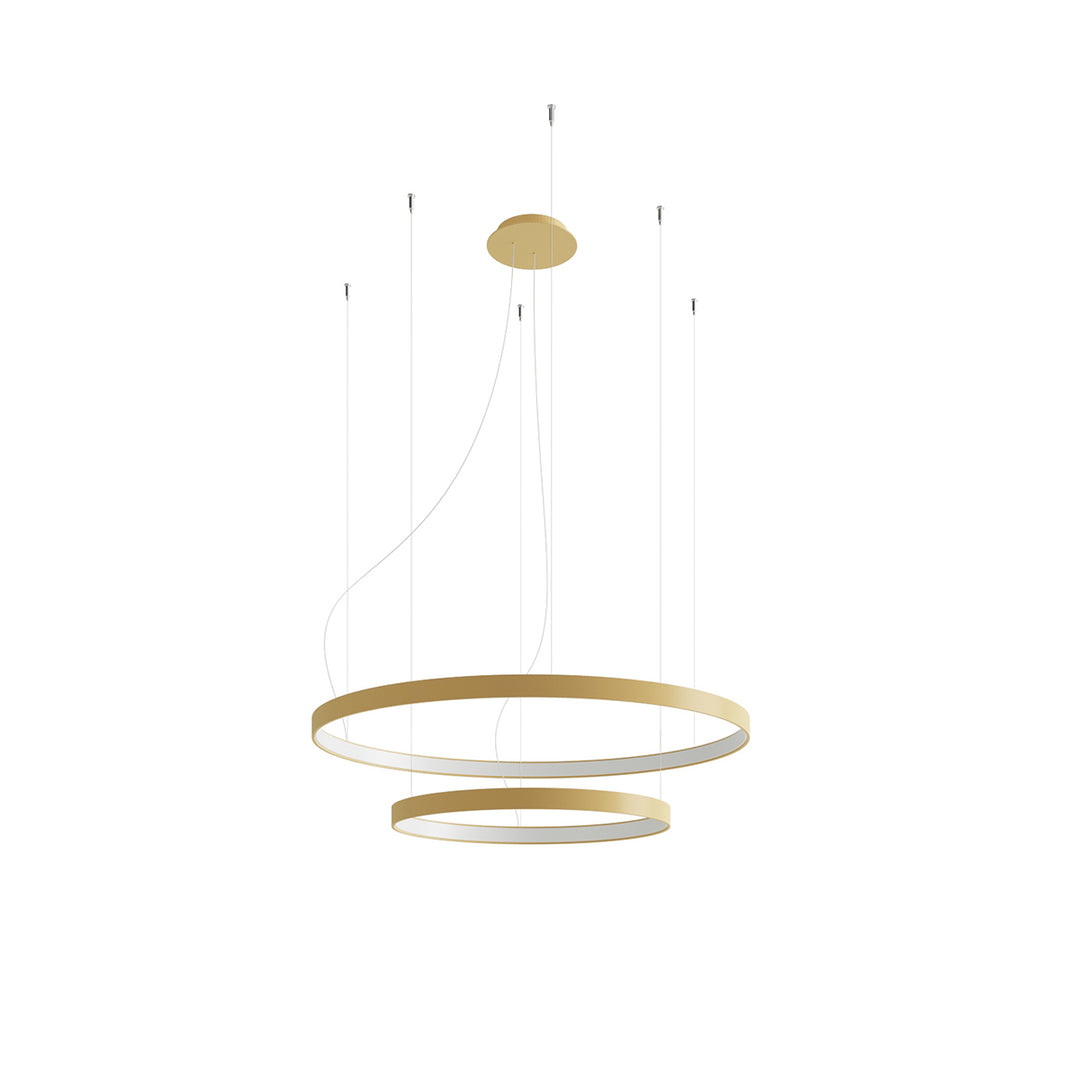 Lustra Rio 2 55/78 finisaj auriu LED 3000K