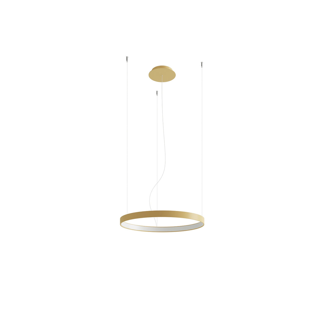 Lustra suspendata Rio 55 finisaj auriu LED 3000K