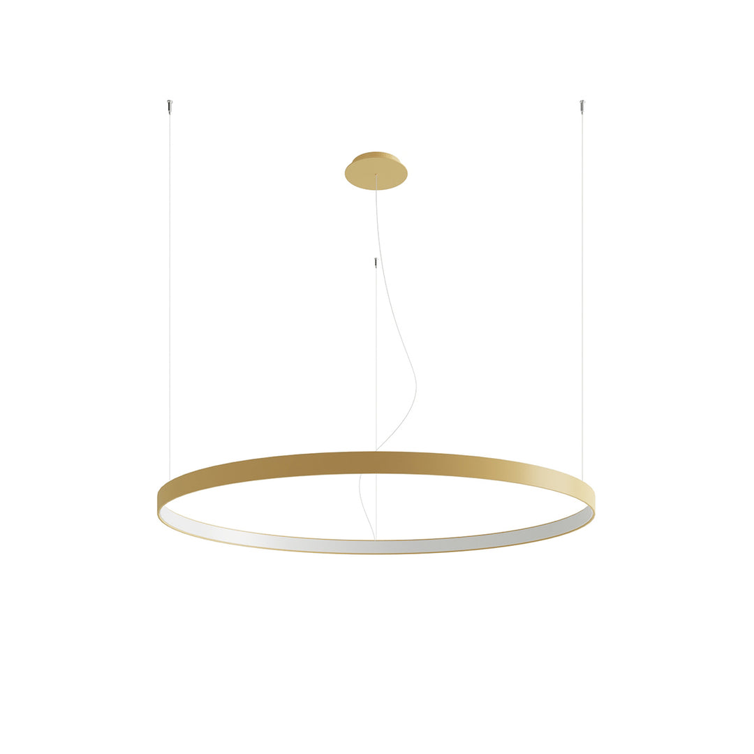 Lustra suspendata Rio 110 finisaj auriu LED 3000K