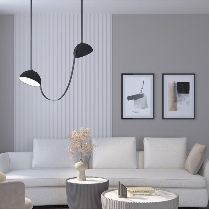 Spot negru pe șină Belty Flow 24W 4000K Osram led