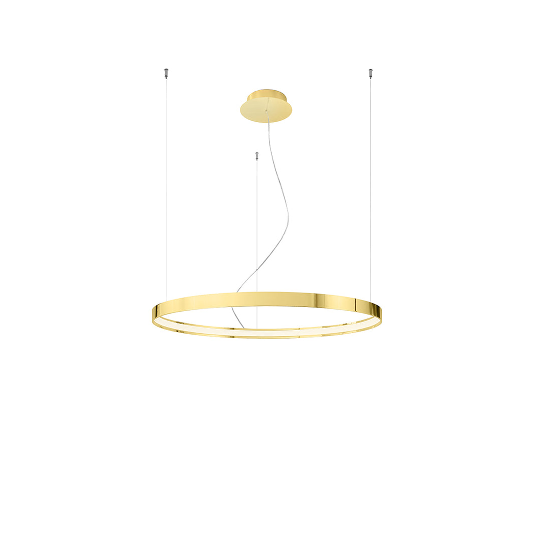 Lustra Rio 78 polished finisaj auriu LED 3000K