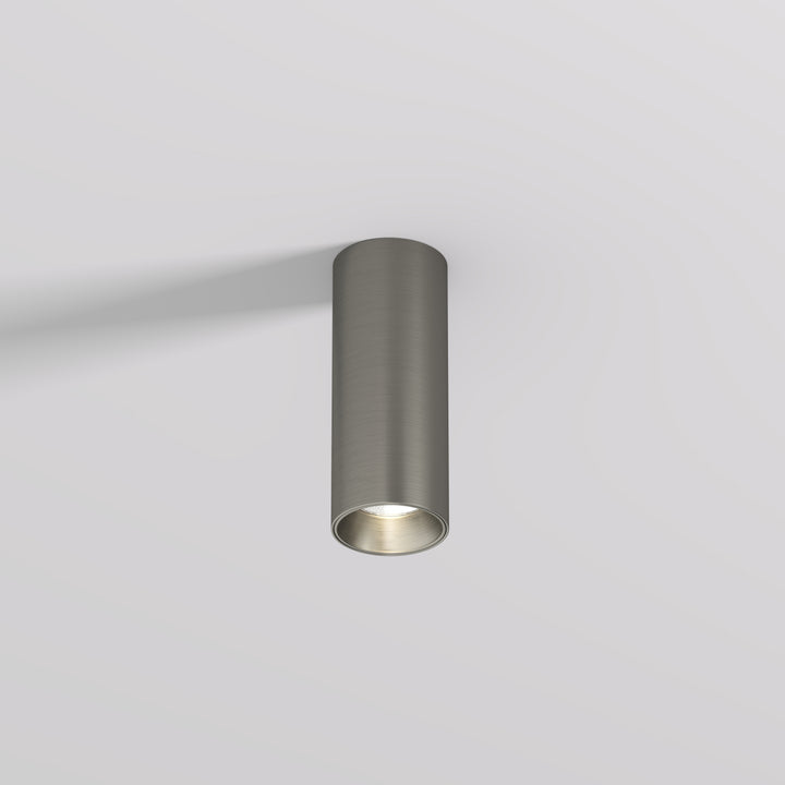 Spot LED aplicat 7W Shine Tube nichel inchis