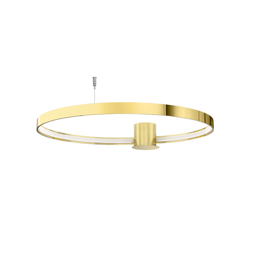 Plafoniera Rio 78 polished finisaj auriu LED 3000K