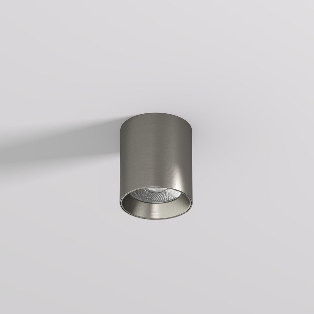 Spot LED aplicat 10W Shine Tube nichel inchis