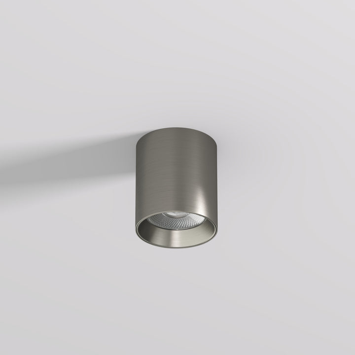Spot LED aplicat 10W Shine Tube nichel inchis