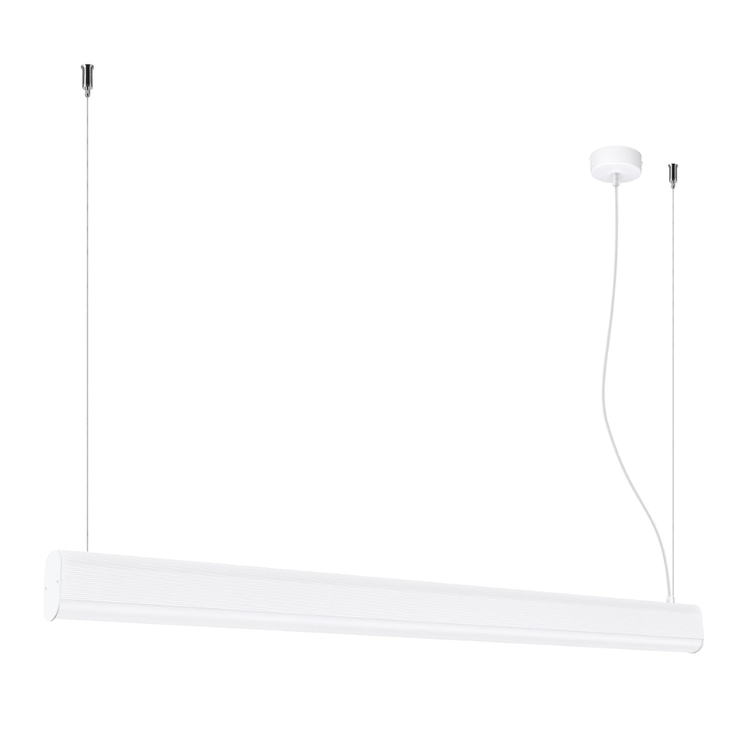 Pendul liniar Farge finisaj alb LED 3000K