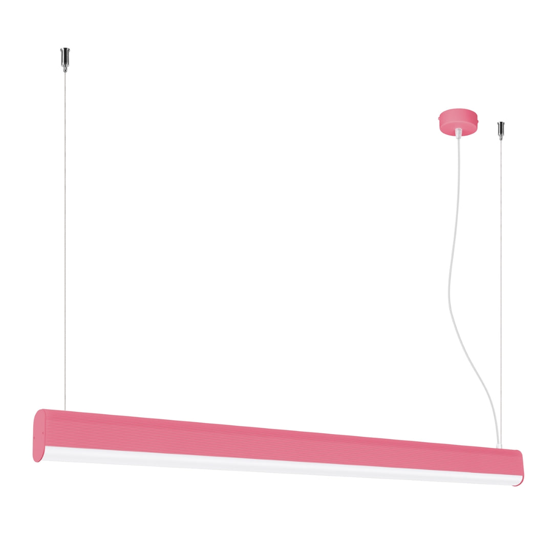 Pendul liniar Farge finisaj roz LED 3000K