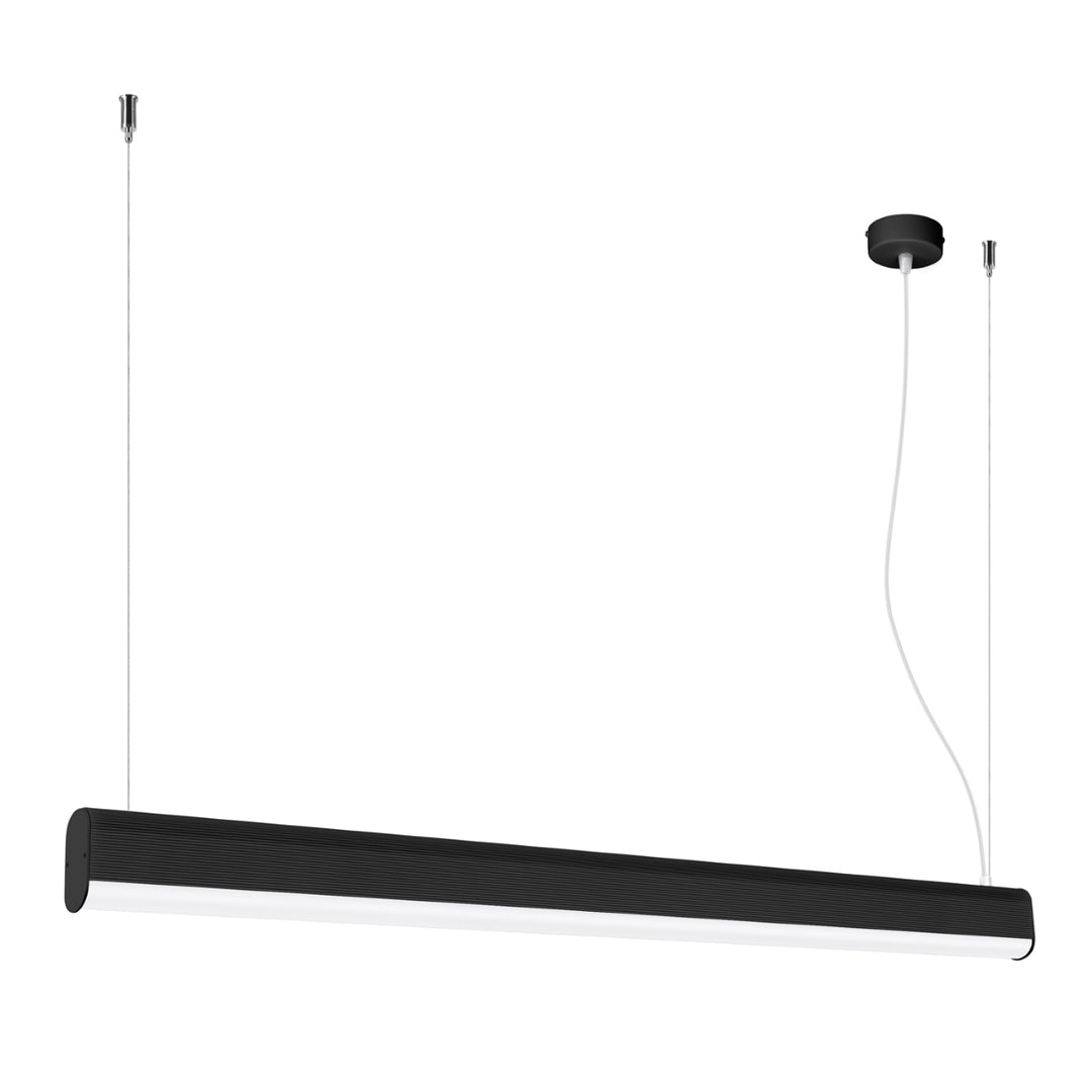 Lustra liniara Farge finisaj negru LED 3000K 120cm