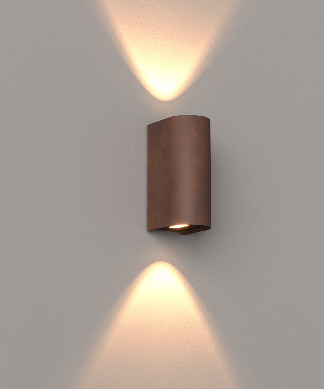Lumina pentru perete exterior BADIA 12W CORTEN IP65 MAXLIGHT W0470