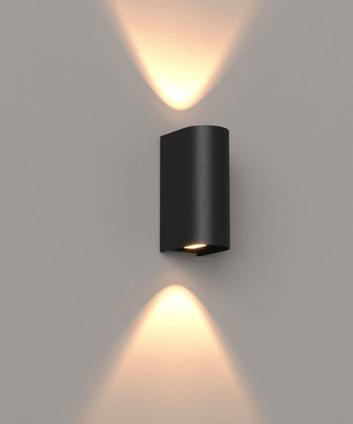 Lumina pentru perete exterior BADIA 12W Negru IP65 MAXLIGHT W0469