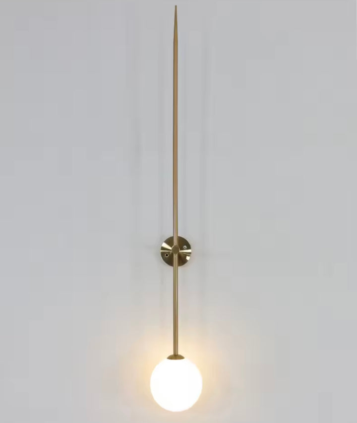 Aplica perete lunga minimalista Pipe