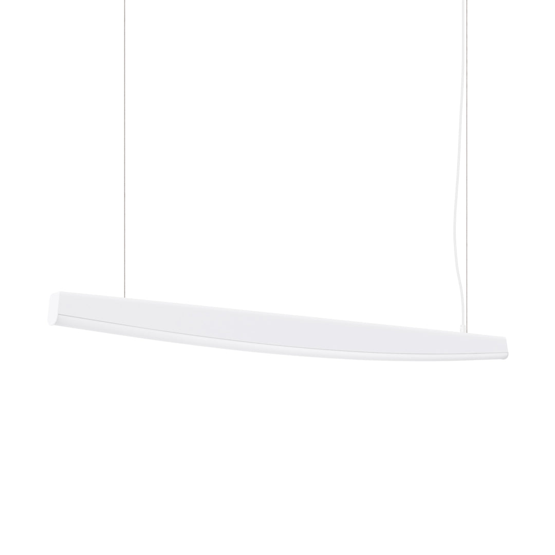Lustra suspendata Jorun 120 finisaj alb LED 3000K