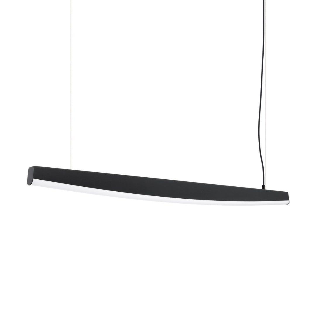 Lustra suspendata Jorun 120 finisaj negru LED 3000K