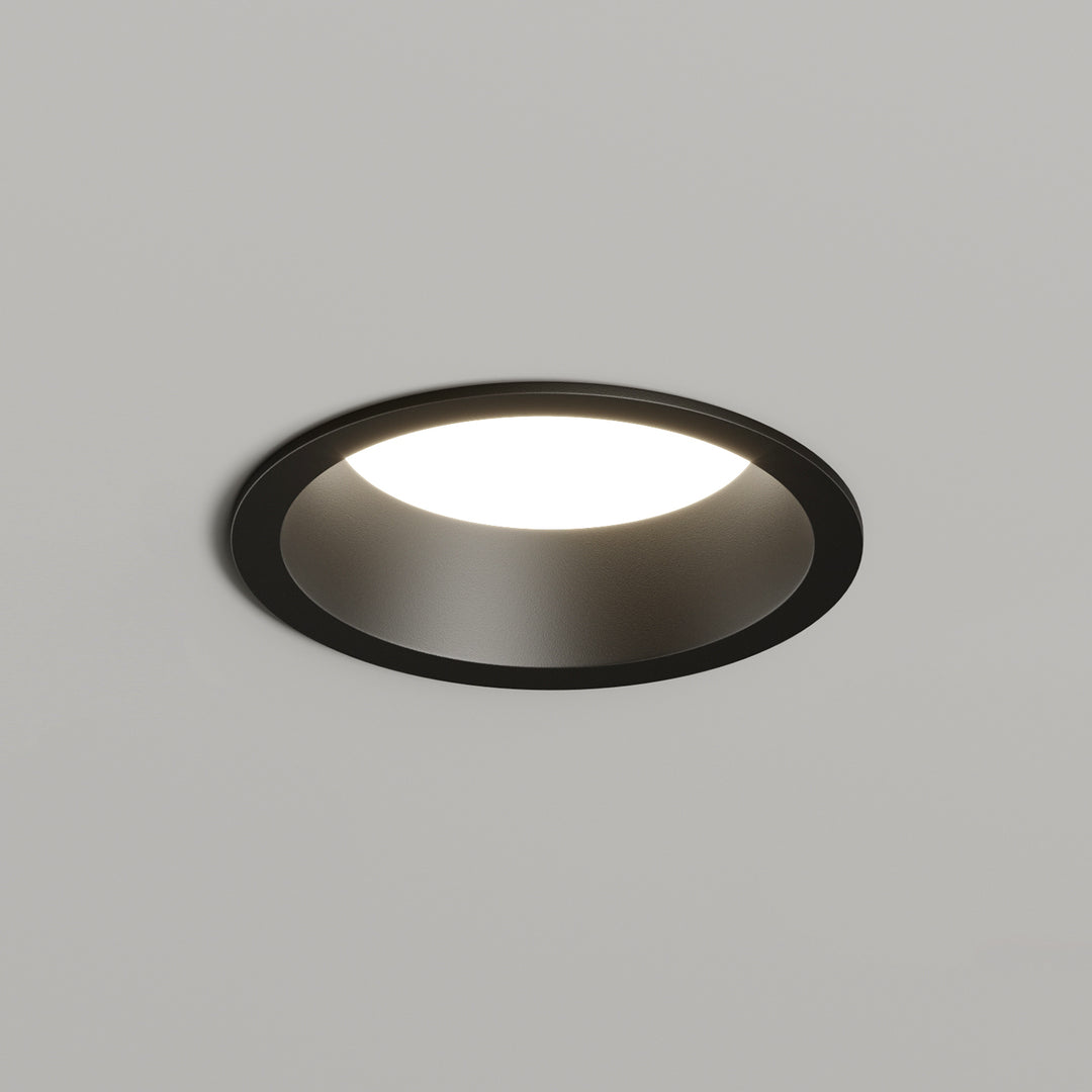 Spot negru incastrat IP65 Denkirs