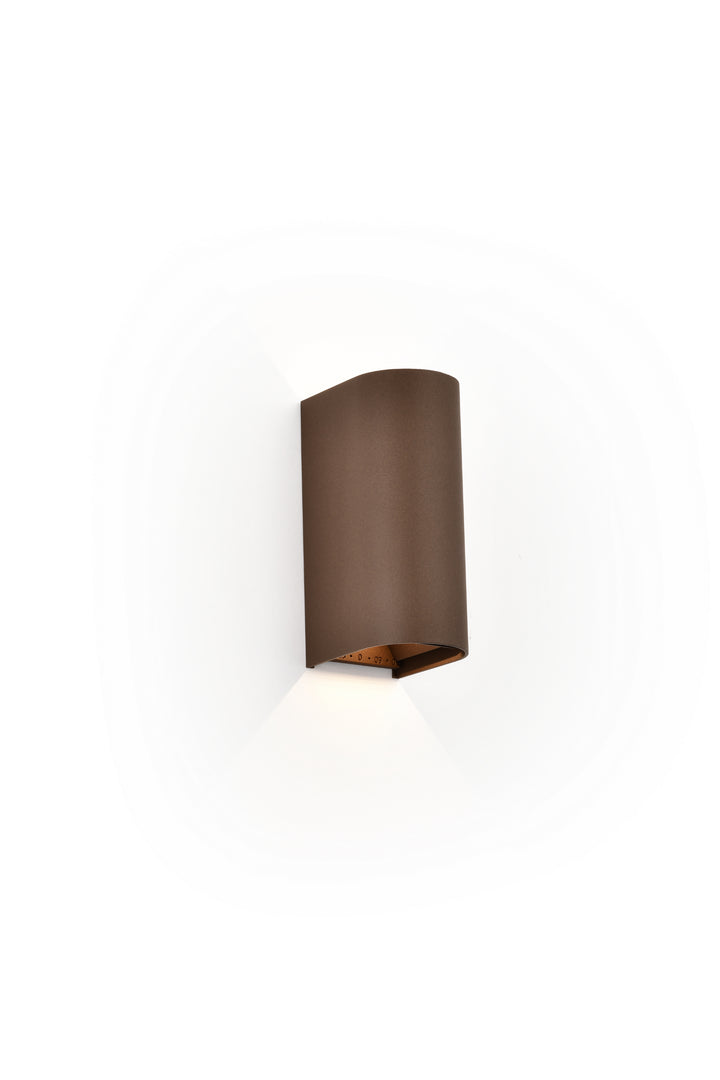Lumina pentru perete exterior BADIA 12W CORTEN IP65 MAXLIGHT W0470