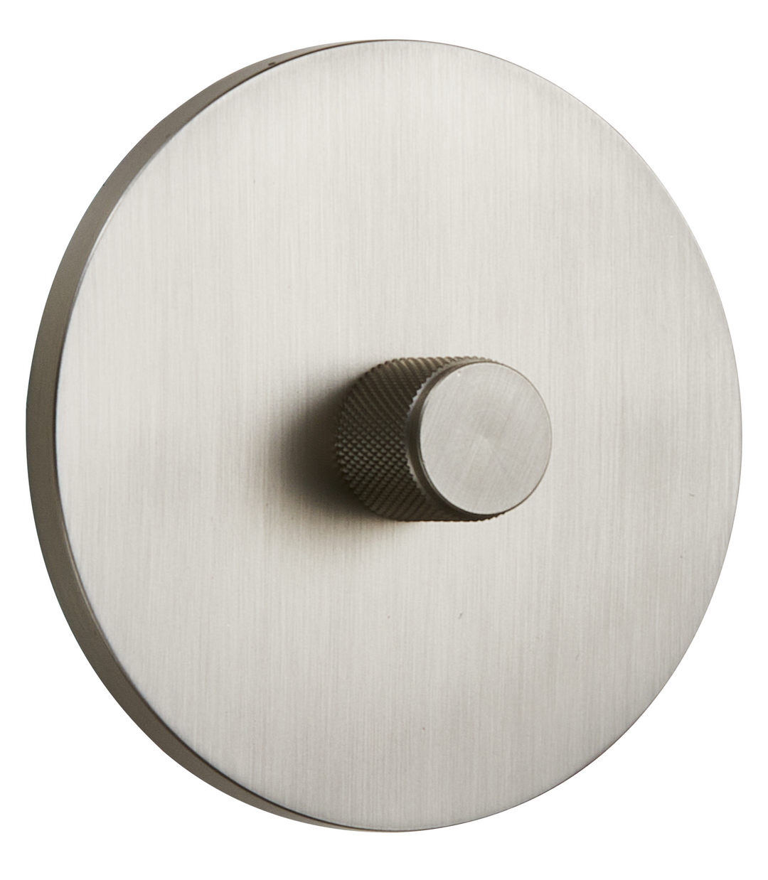 Dimmer rotund simplu lumina nichel periat