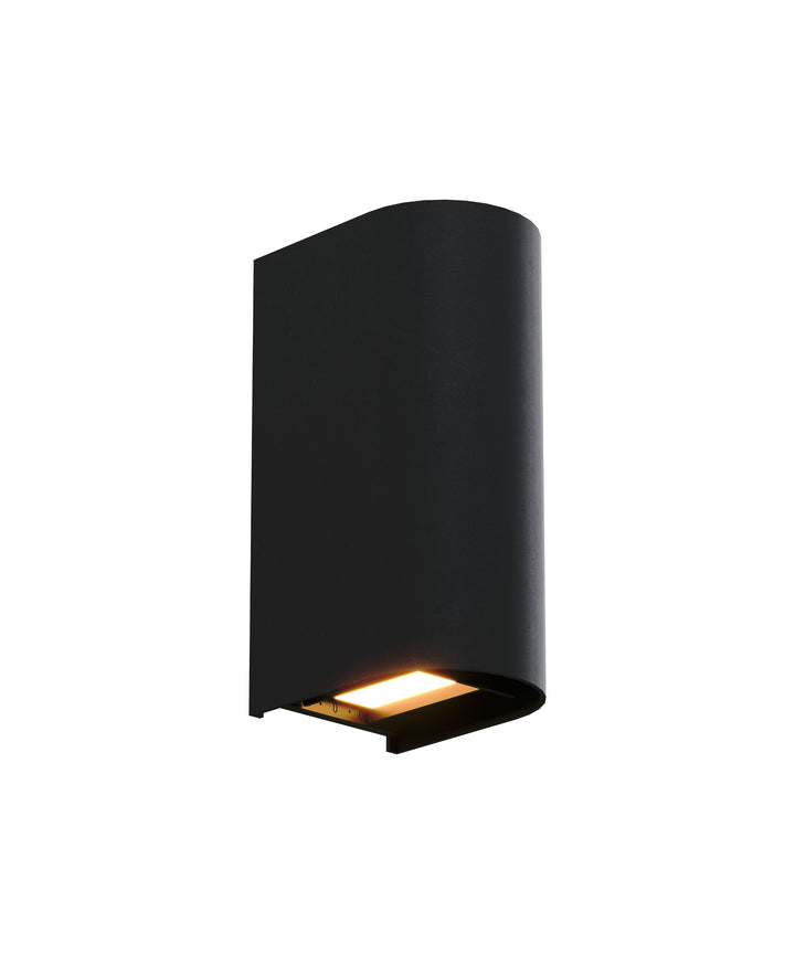 Lumina pentru perete exterior BADIA 12W Negru IP65 MAXLIGHT W0469