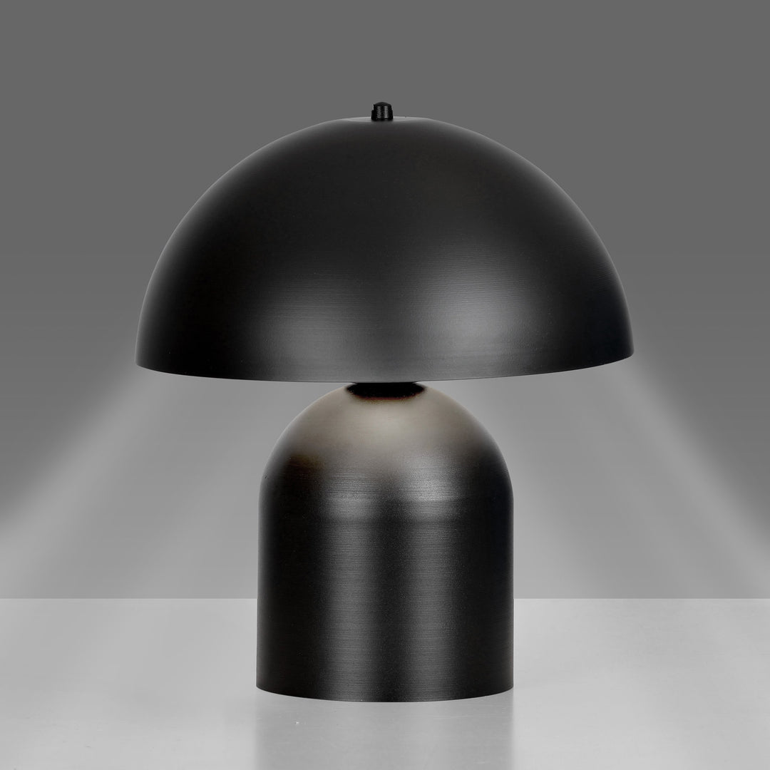 Lampa de masa neagra moderna din metal Kava LN1 by Emibig