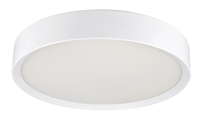 Plafoniera rotunda alba D:450 Alessio