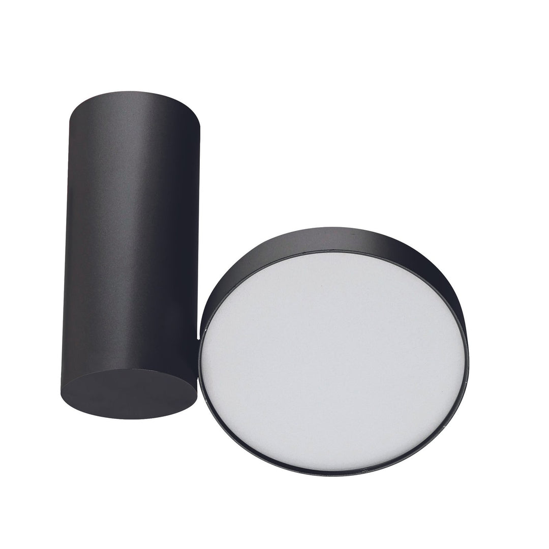 Spot aplicat negru ajustabil Markos