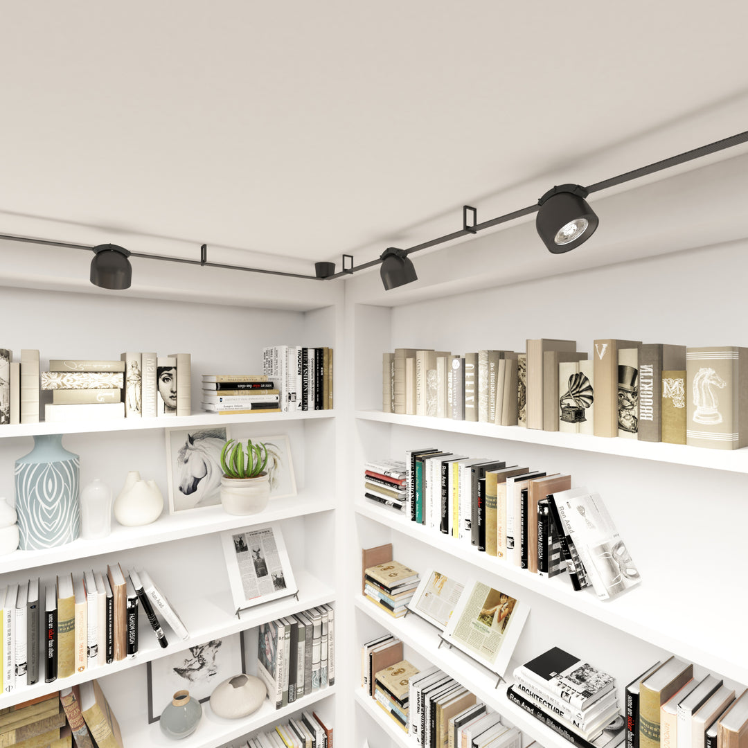 Spot pe șină BELTY – 12W, 4000K, negru Cree led