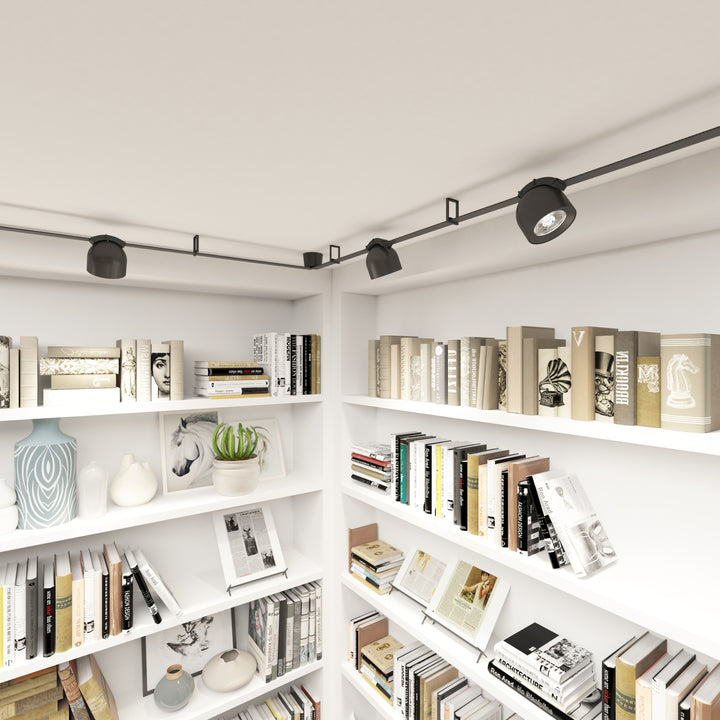 Spot pe șină BELTY – 12W, 4000K, negru Cree led