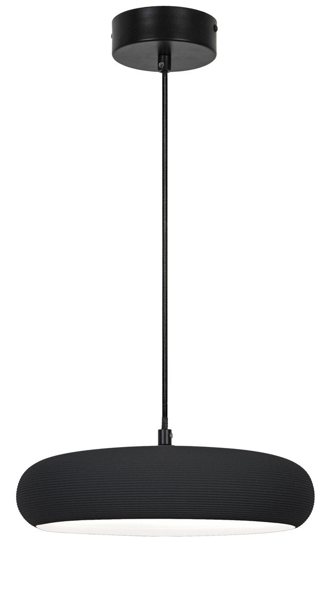 Pendul led negru Logan