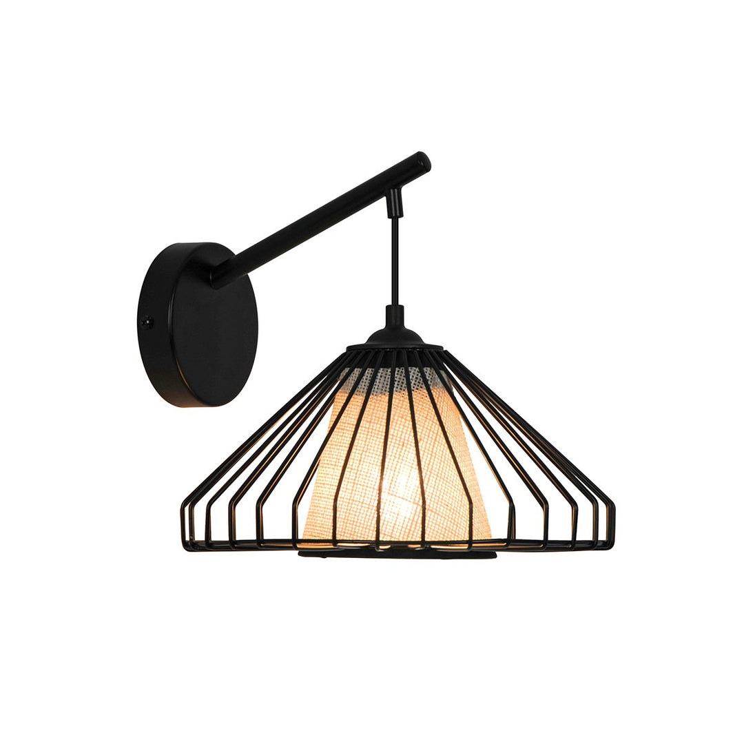 Aplica de perete cu abajur tesut Mona