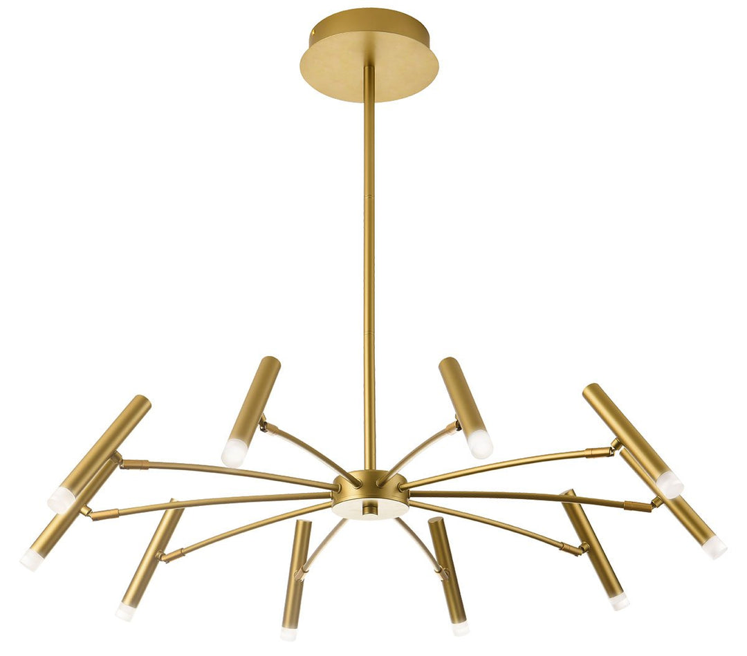 Lustra cu spoturi aurii led Secret