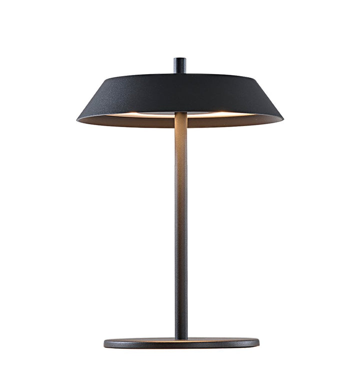 Lampa de masa neagra led Leona