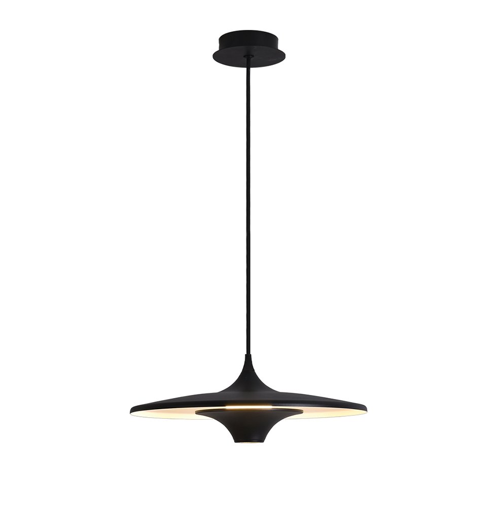 Pendul led negru Rene