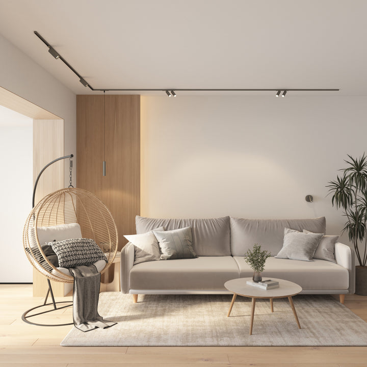 Spot LED pentru perete cu intrerupator Shine Wall nichel