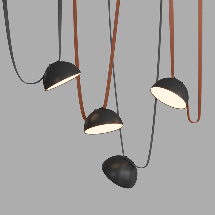 Spot negru LED pe șină Belty Flow 24W 3000K