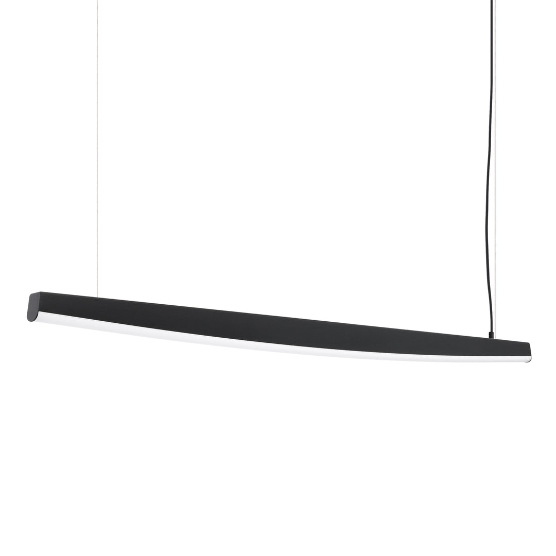 Lustra suspendata Jorun 150 finisaj negru LED 3000K