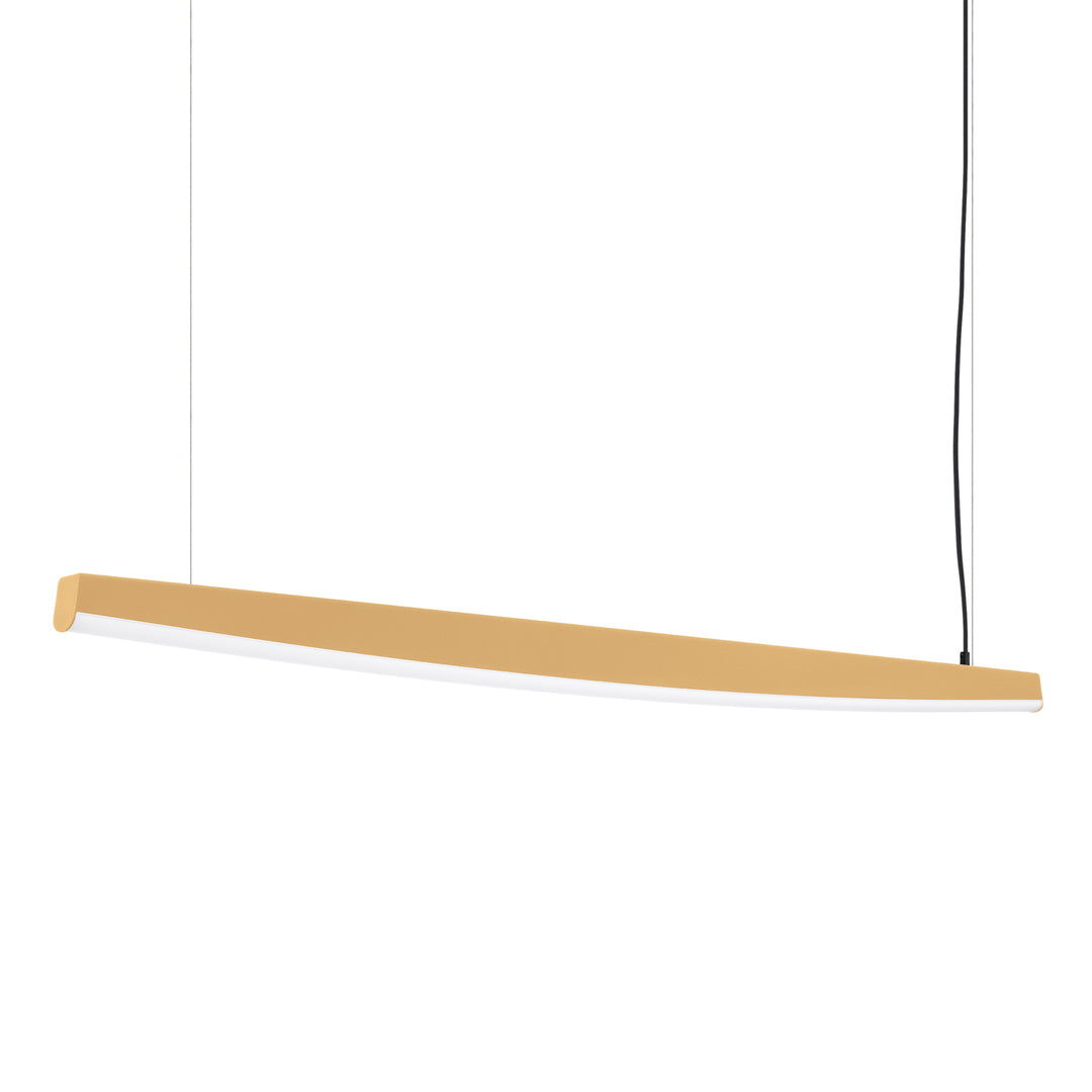 Lustra suspendata Jorun 150 finisaj auriu LED 3000K