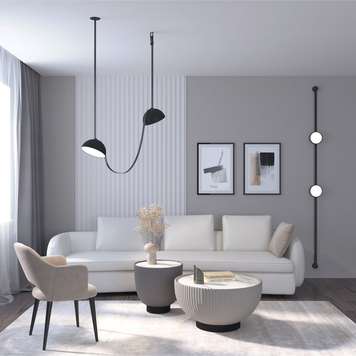 Spot negru pe șină Belty Flow 24W 4000K Osram led
