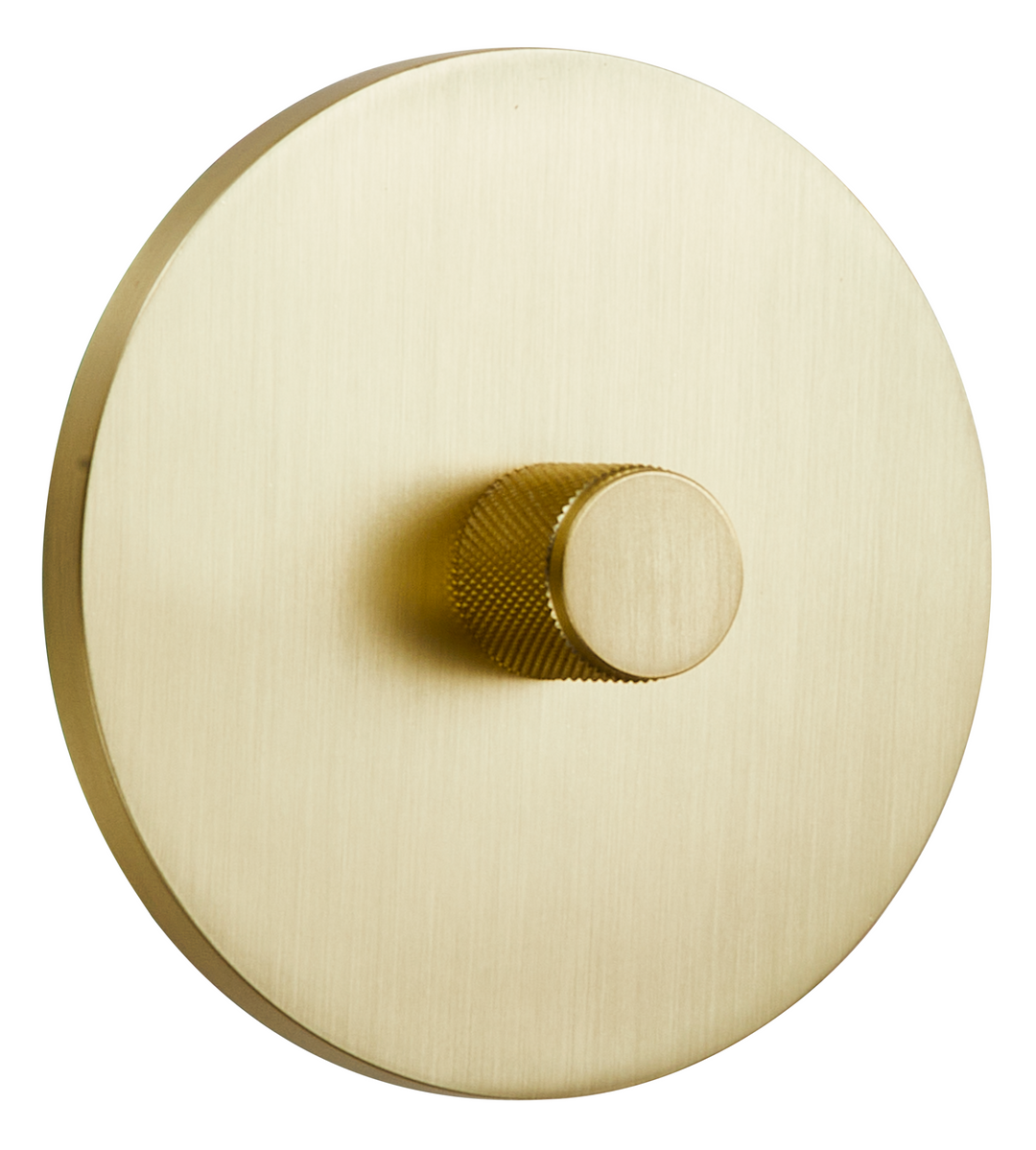 Dimmer rotund simplu lumina auriu periat