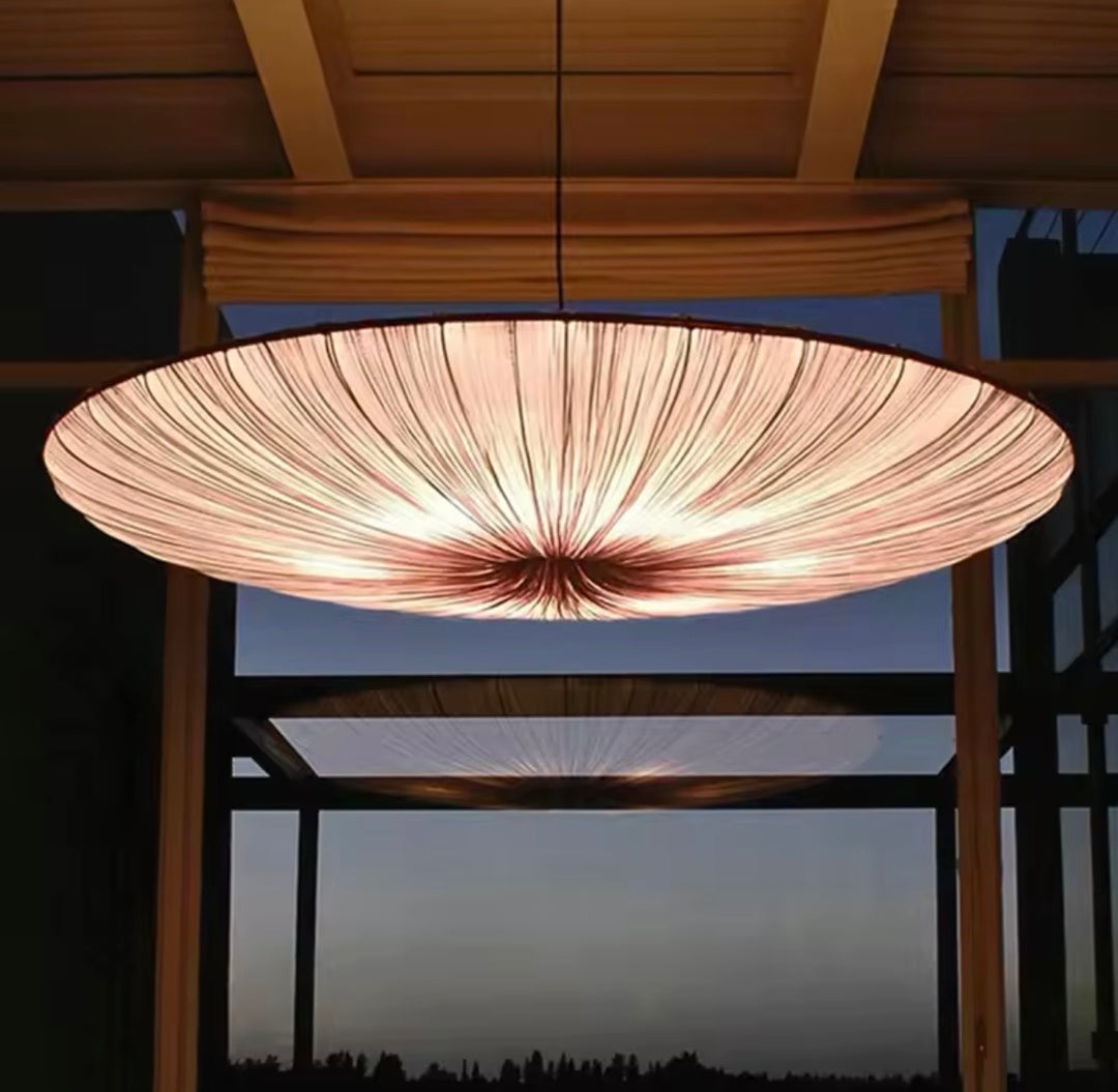 Lustra de design din panza Luma