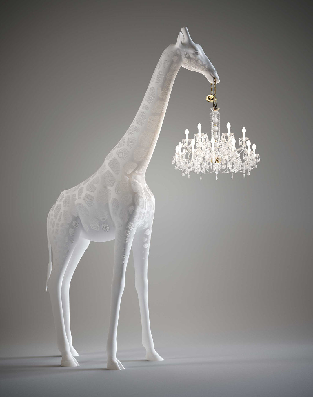 Lampadar Giraffe in Love XL exterior by Qeeboo