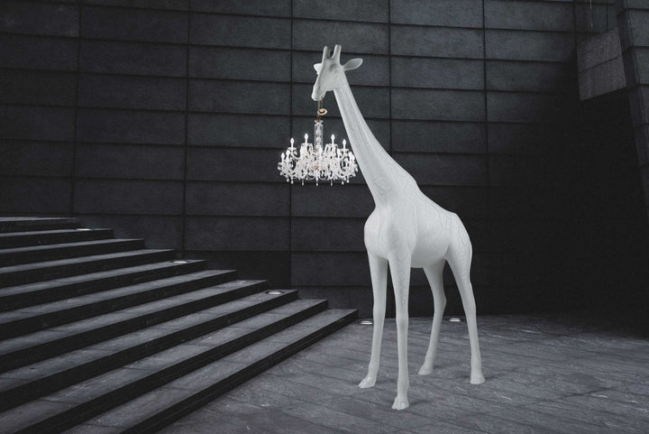 Lampadar Giraffe in Love XL exterior by Qeeboo