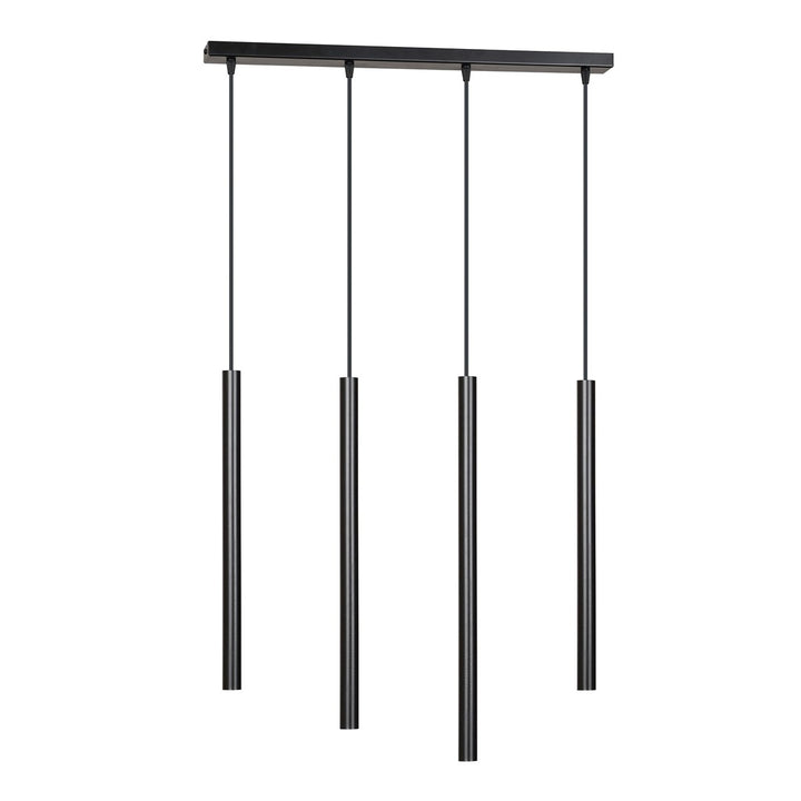 Lustra suspendata SELTER 4 neagra