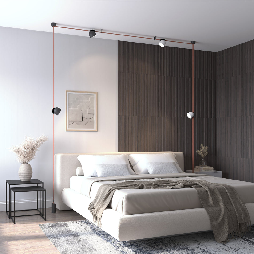 Spot negru pe șină Belty Spot 12W 4000K Osram led