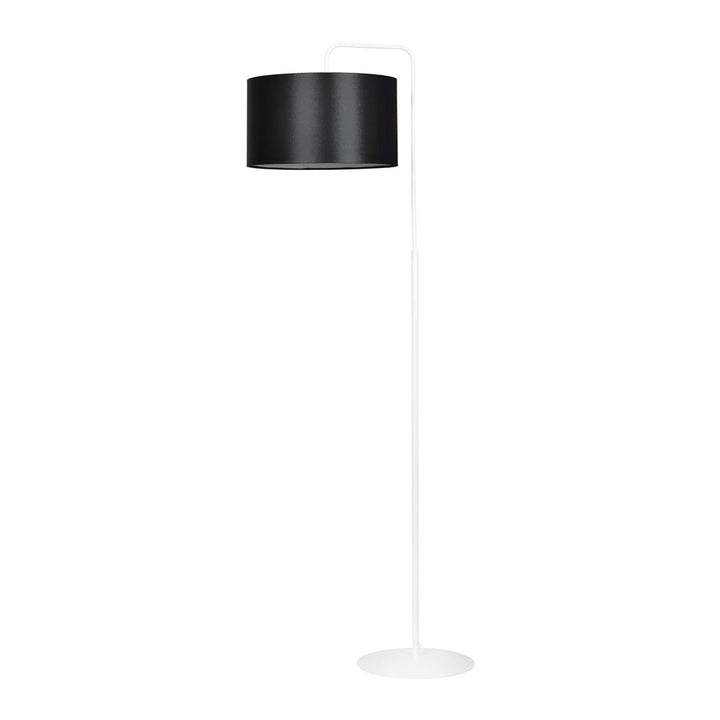 Lampa de podea TRAPO LP1 alb cu negru