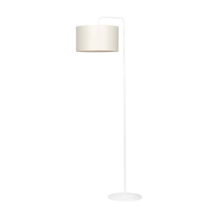Lampa de podea TRAPO LP1 alba si ecru