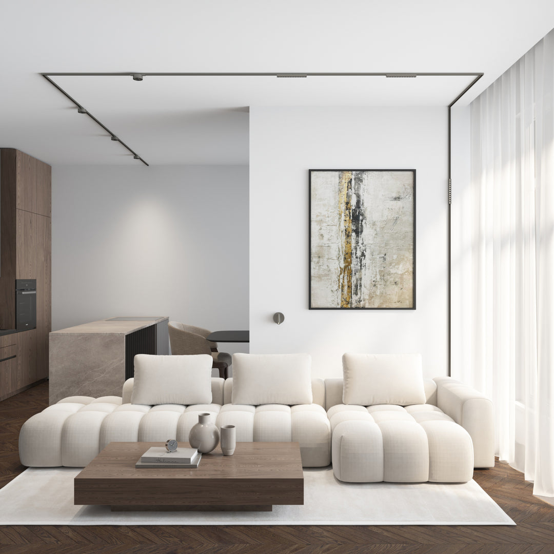 Spot LED pentru perete cu intrerupator Shine Wall nichel