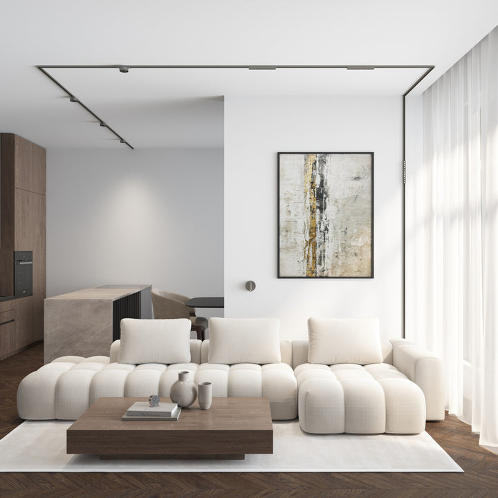 Spot LED pentru perete cu intrerupator Shine Wall nichel